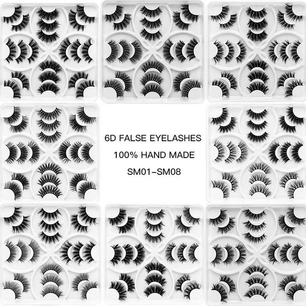 false eyelashes 10 pairs of 3d mink lashes natural thick long dramatic fake makeup extension eye
false eyelashes 10 pairs of 3d mink lashes natural thick long dramatic fake makeup extension eye
