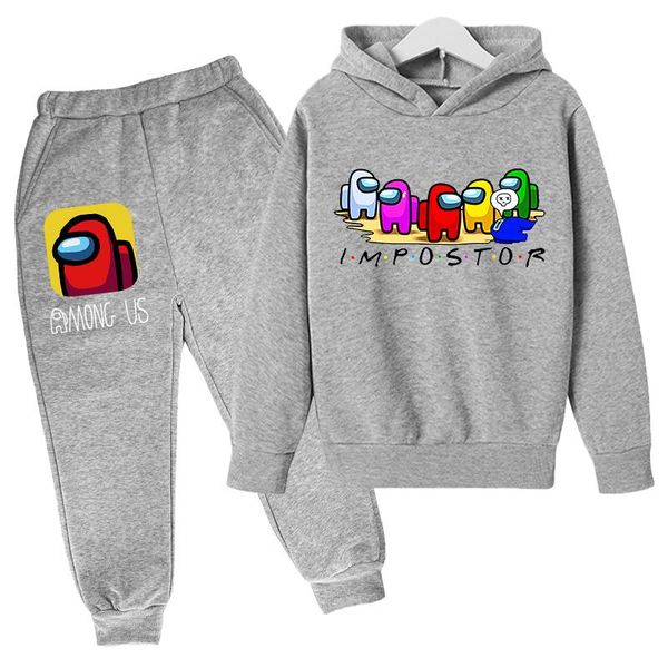 clothing sets between us hoodie autumn boys and girls jogging sports hooded jacket cartoon trousers children's game 2-piece kids, White
clothing sets between us hoodie autumn boys and girls jogging sports hooded jacket cartoon trousers children's game 2-piece kids, White