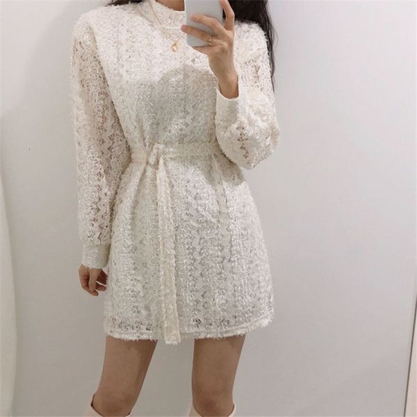 dresses all-match hollow out elegance belt lace all match sashes chic sweet loose women casual cute mini, Black;gray
dresses all-match hollow out elegance belt lace all match sashes chic sweet loose women casual cute mini, Black;gray