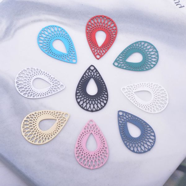 100pcs ac7334 19mm*12mm brass small water drop painted charms, Bronze;silver
100pcs ac7334 19mm*12mm brass small water drop painted charms, Bronze;silver