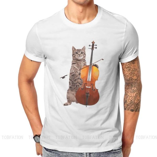 men's t-shirts cello cat meowsicians style tshirt music art creative gift idea t shirt stuff ofertas, White;black
men's t-shirts cello cat meowsicians style tshirt music art creative gift idea t shirt stuff ofertas, White;black