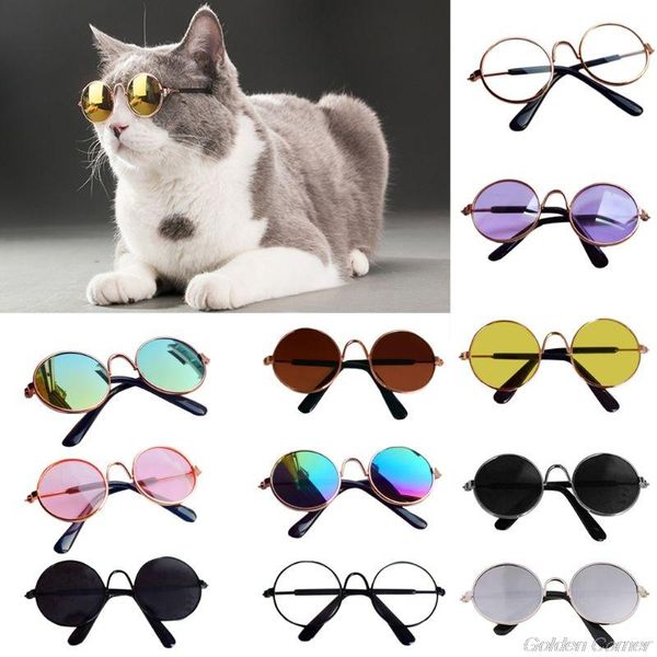cat costumes pet products lovely vintage round sunglasses reflection eye wear glasses for small dog pos props my17 21
cat costumes pet products lovely vintage round sunglasses reflection eye wear glasses for small dog pos props my17 21