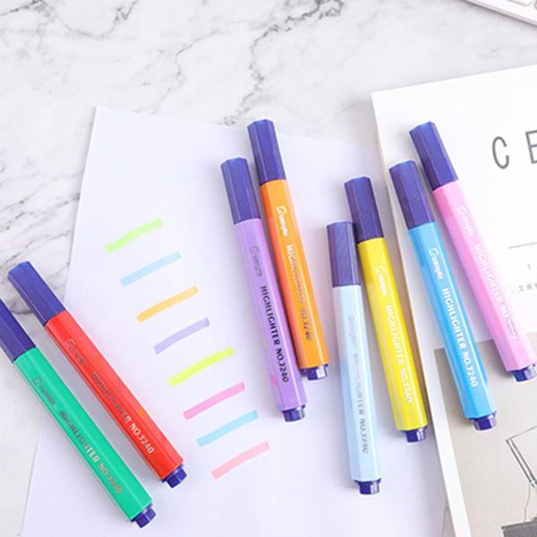 8colour/sets highlighter fluorescent liquid chalk marke art marker drawing painting school&office stationery supply highlighters, Black;red
8colour/sets highlighter fluorescent liquid chalk marke art marker drawing painting school&office stationery supply highlighters, Black;red