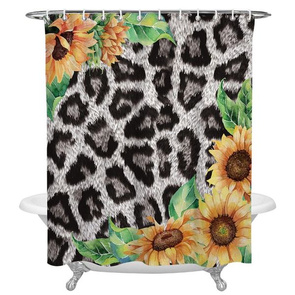animal leopard flower sunflower shower curtain home decoration bathroom item waterproof curtains
animal leopard flower sunflower shower curtain home decoration bathroom item waterproof curtains