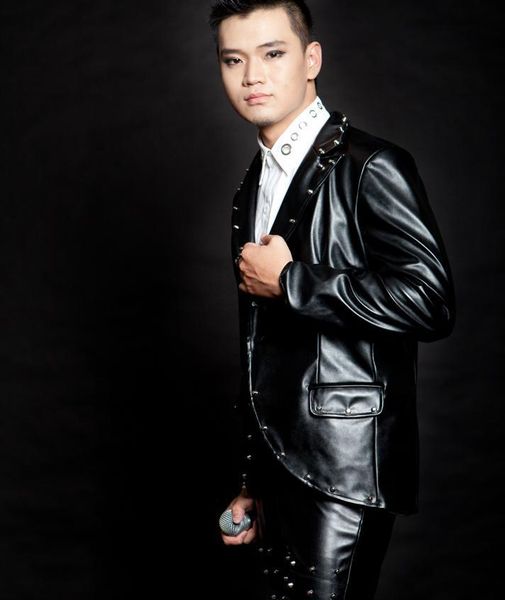 men's fur & faux black rivets punk motorcycles leather jacket men singer stage 1 fashion mens jackets and coats customizable
men's fur & faux black rivets punk motorcycles leather jacket men singer stage 1 fashion mens jackets and coats customizable