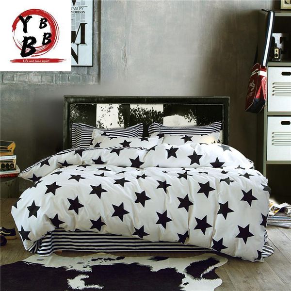 bedding sets 100% cotton simple set 4pcs boys cartoon home four summer stars black white twin king duvet quilt cover bed
bedding sets 100% cotton simple set 4pcs boys cartoon home four summer stars black white twin king duvet quilt cover bed