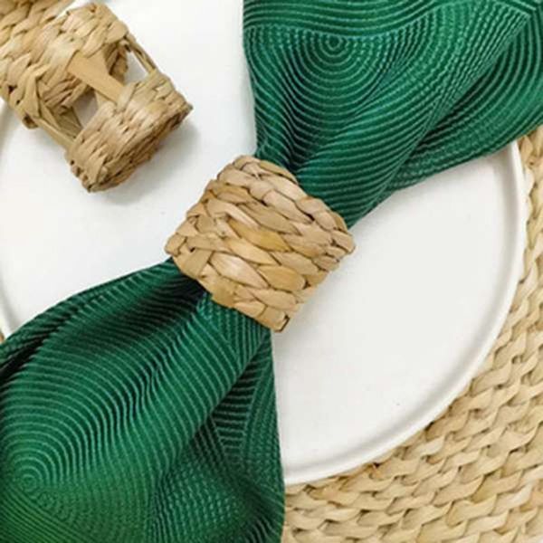 napkin rings rush straw woven ring,handmade braided grass ring,farmhouse serviette buckle holder for xmas,daily use
napkin rings rush straw woven ring,handmade braided grass ring,farmhouse serviette buckle holder for xmas,daily use