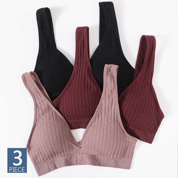 3pcs/lot seamless bras for women deep v tanks bralette lingerie push up brassieres female fitness underwear sleepwears 210623, Red;black
3pcs/lot seamless bras for women deep v tanks bralette lingerie push up brassieres female fitness underwear sleepwears 210623, Red;black