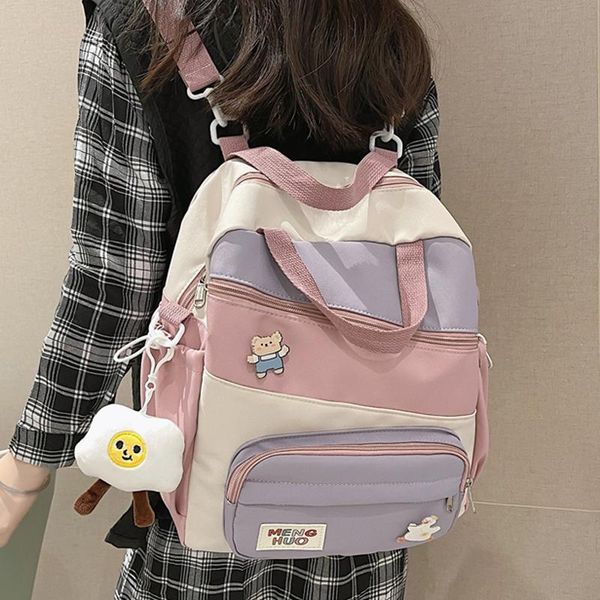 backpack diehe waterproof nylon women fashion multi-pocket back bag small school for teenage girls cute book
backpack diehe waterproof nylon women fashion multi-pocket back bag small school for teenage girls cute book