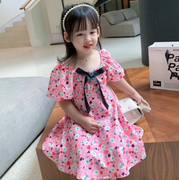 style girls printed dress fashion summer cotton dresses 1-6 years cy973 girl's, Red;yellow
style girls printed dress fashion summer cotton dresses 1-6 years cy973 girl's, Red;yellow