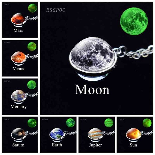 2021 new pendant necklaces solar system for women jewelry art picture collares para mujer double side glass ball femme accessory 5, Silver
2021 new pendant necklaces solar system for women jewelry art picture collares para mujer double side glass ball femme accessory 5, Silver