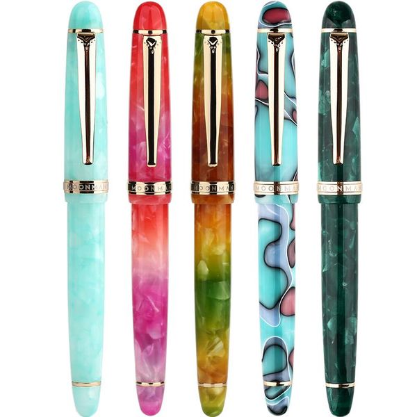 fountain pens moonman s3 resin pen acrylic iridium extra fine 0.38 / nib 0.5mm writing gift ink for office business home
fountain pens moonman s3 resin pen acrylic iridium extra fine 0.38 / nib 0.5mm writing gift ink for office business home