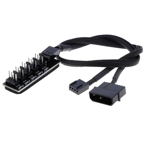 black sleeved jacket 40cm 1 to 5 4-pins pwm cpu cooler/ case/ chasis cooling fan power cable hub splitter adapter computer cables & connecto
black sleeved jacket 40cm 1 to 5 4-pins pwm cpu cooler/ case/ chasis cooling fan power cable hub splitter adapter computer cables & connecto