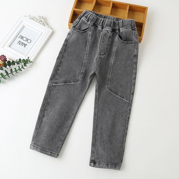 jeans solid patchwork for boys fashion kids elastic waist denim pants spring autumn boy casual trousers children clothes, Blue
jeans solid patchwork for boys fashion kids elastic waist denim pants spring autumn boy casual trousers children clothes, Blue