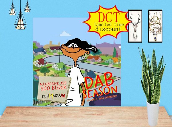 dab season volume 2 well connected ep ddh marlon album poster music cover silk art print
dab season volume 2 well connected ep ddh marlon album poster music cover silk art print
