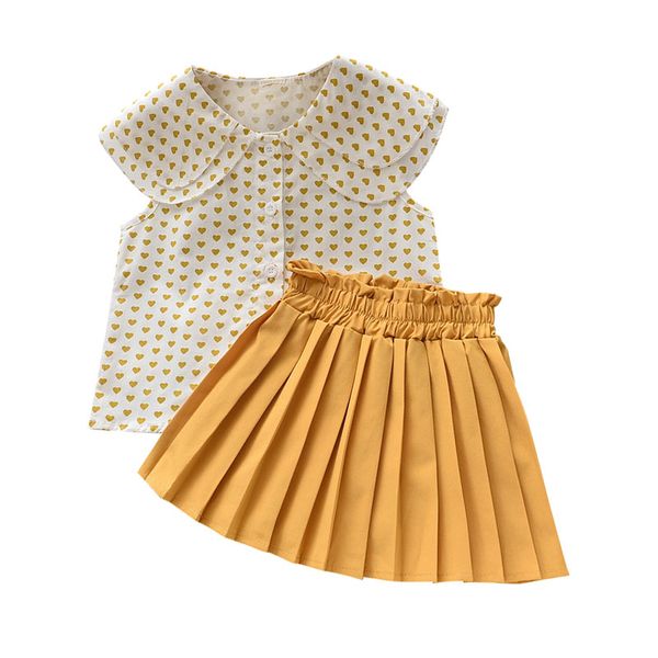 girls clothes set 2021 new summer fashion sleeveless t-shirt+shorts 2pcs for girl children kids clothing set suit for 2-7 years, Red;yellow
girls clothes set 2021 new summer fashion sleeveless t-shirt+shorts 2pcs for girl children kids clothing set suit for 2-7 years, Red;yellow