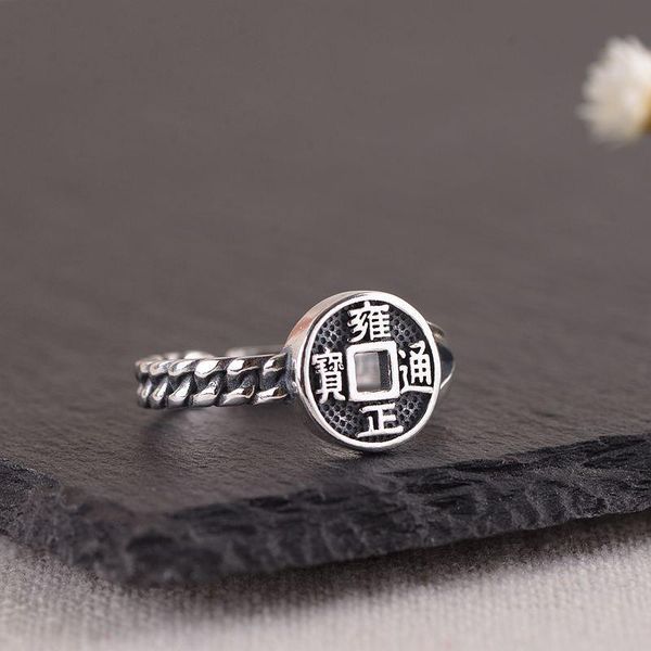 cluster rings fnj tongqian coins 925 silver adjustable size s925 solid ring for women jewelry fine, Golden;silver
cluster rings fnj tongqian coins 925 silver adjustable size s925 solid ring for women jewelry fine, Golden;silver