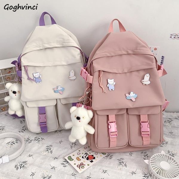 school bags women sweet kawaii student college backpacks nylon fashion all-match girl leisure harajuku rucksack book bag ins
school bags women sweet kawaii student college backpacks nylon fashion all-match girl leisure harajuku rucksack book bag ins