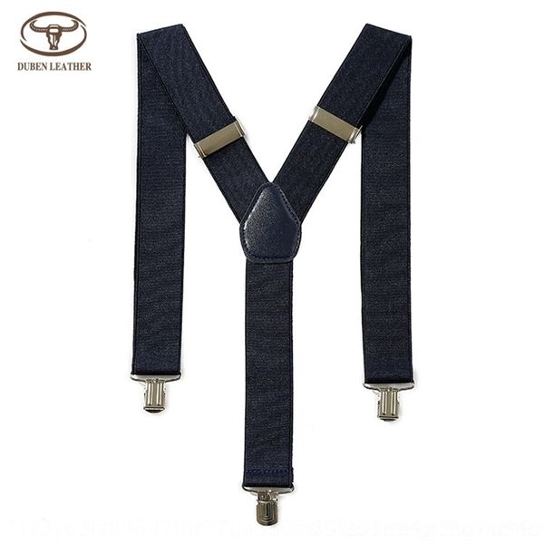 2s4x solid color men's and women's fashion anti slip 3 clip strap strap3.5cm elastic webbing suspender suspenders, Black;white 
2s4x solid color men's and women's fashion anti slip 3 clip strap strap3.5cm elastic webbing suspender suspenders, Black;white