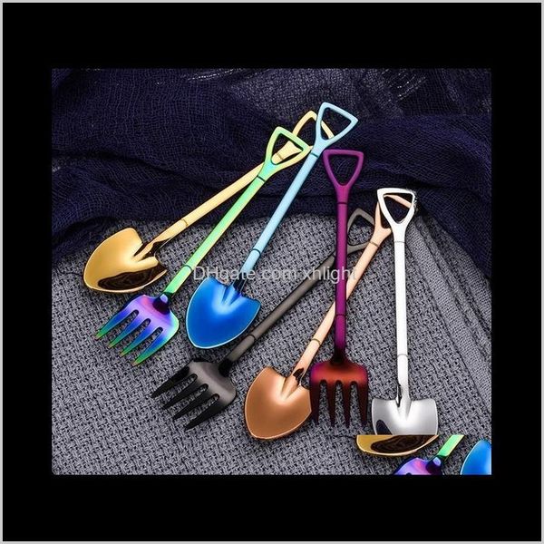 spoons flatware kitchen, dining bar home & garden drop delivery 2021 stainless steel shovel shape multi-color spoon fork long handle coffee
spoons flatware kitchen, dining bar home & garden drop delivery 2021 stainless steel shovel shape multi-color spoon fork long handle coffee