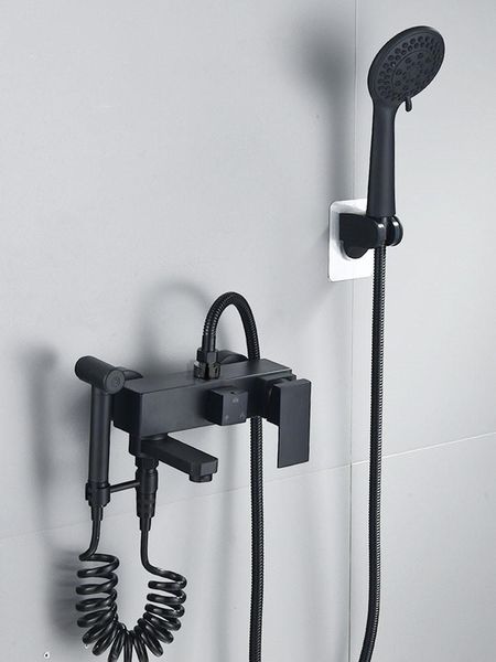 bath shower faucets set solid brass & cold bathtub faucet mixer with handheld fold wall mounted taps black/chrome bathroom sets
bath shower faucets set solid brass & cold bathtub faucet mixer with handheld fold wall mounted taps black/chrome bathroom sets