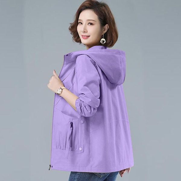 women's trench coats jacket with lining 2021 spring autumn hooded casual windbreaker coat all-match plus size female loose outerwear, Tan;black
women's trench coats jacket with lining 2021 spring autumn hooded casual windbreaker coat all-match plus size female loose outerwear, Tan;black