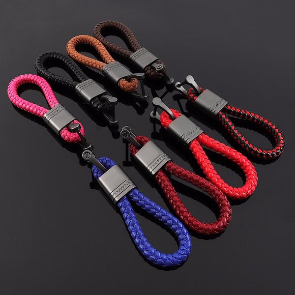 keychains horseshoe buckle weaving leather keychain handmade rope auto key chain keyholder for car keys, Silver
keychains horseshoe buckle weaving leather keychain handmade rope auto key chain keyholder for car keys, Silver