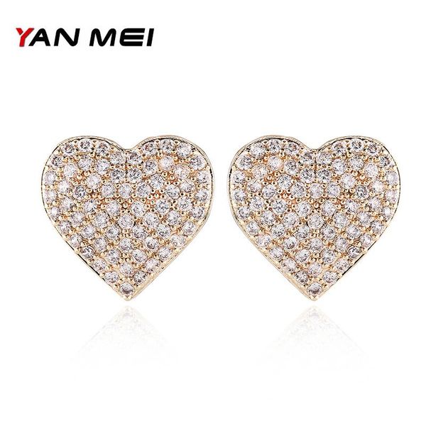 rhinestone heart stud earrings for women cute cz fashion jewelry gift brincos pendientes yme9117, Golden;silver
rhinestone heart stud earrings for women cute cz fashion jewelry gift brincos pendientes yme9117, Golden;silver