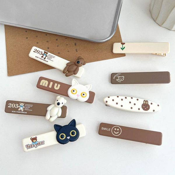 hair accessories children's hairpin little girl headdress bangs clip word duckbill broken milk coffee color, Slivery;white
hair accessories children's hairpin little girl headdress bangs clip word duckbill broken milk coffee color, Slivery;white