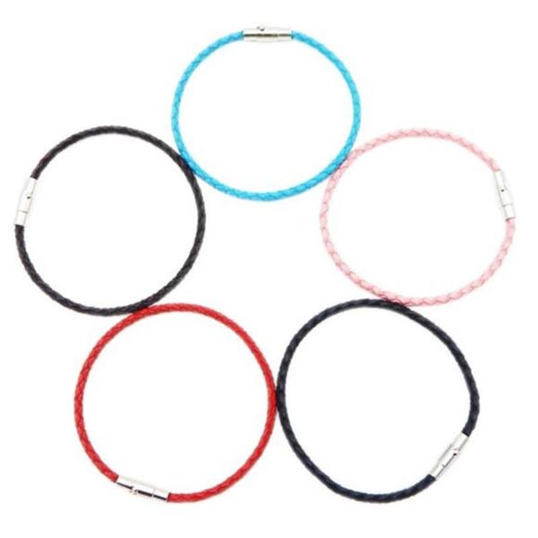 charm bracelets 100% colorful genuine leather bracelet men stainless steel magnetic clasp handmade bangles braided, Golden;silver
charm bracelets 100% colorful genuine leather bracelet men stainless steel magnetic clasp handmade bangles braided, Golden;silver