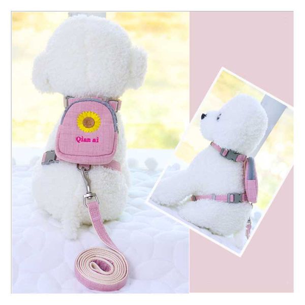 dog collars & leashes cute pet nylon embroidered backpack teddy bichon harness leash set breathable outdoor walking small the
dog collars & leashes cute pet nylon embroidered backpack teddy bichon harness leash set breathable outdoor walking small the