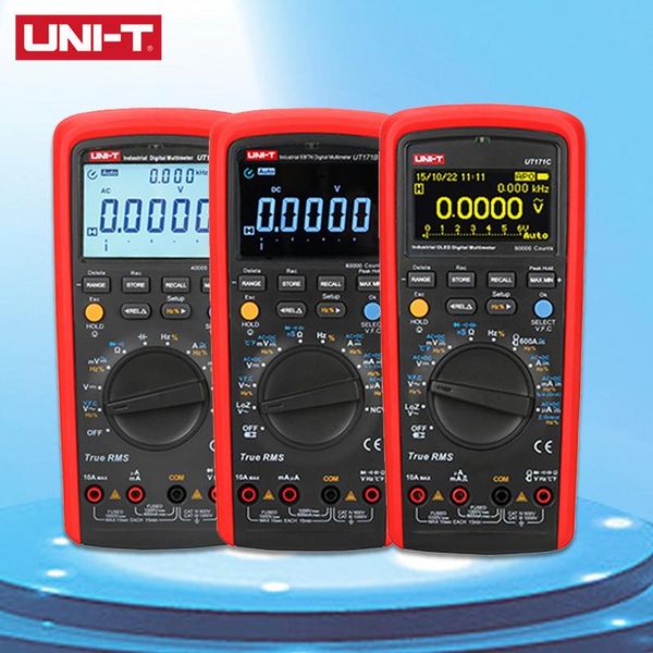 multimeters uni-t ut171 series industrial true rms digital admittance 60k counts resistance tester original measure
multimeters uni-t ut171 series industrial true rms digital admittance 60k counts resistance tester original measure