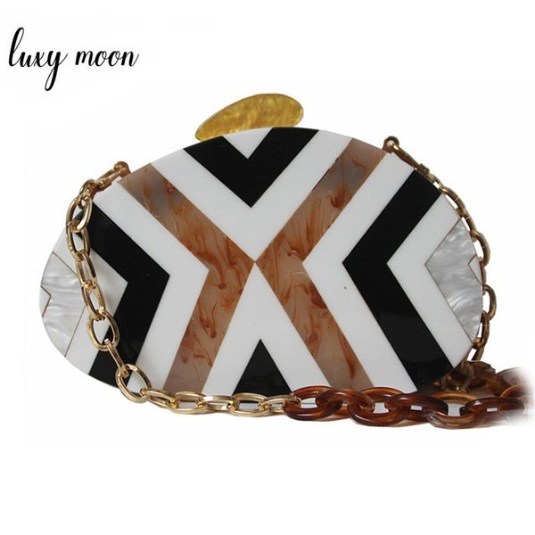 luxy moon acrylic clutch bag luxury women wedding purse and handbag geometric pattern oval shape female party bags zd1503
luxy moon acrylic clutch bag luxury women wedding purse and handbag geometric pattern oval shape female party bags zd1503