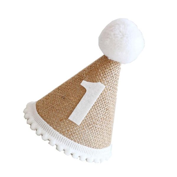Party Hats 1 Pc Kids Birthday Hat Linen Children Headwear Po Prop Favor
Party Hats 1 Pc Kids Birthday Hat Linen Children Headwear Po Prop Favor