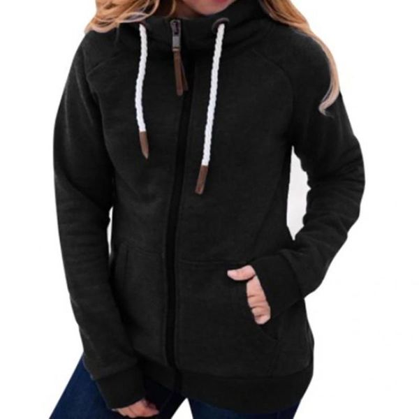 women's hoodies & sweatshirts skin-friendly stylish autumn winter women sweatshirt solid color for travel, Black
women's hoodies & sweatshirts skin-friendly stylish autumn winter women sweatshirt solid color for travel, Black
