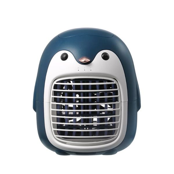 electric fans cute penguin mini fan air conditioner household office deskwater mist 2000mah portable summer 
electric fans cute penguin mini fan air conditioner household office deskwater mist 2000mah portable summer
