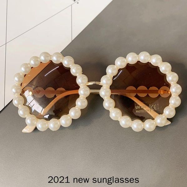 sunglasses pearl round women designer glasses elegant eyeglasses female male big frames eyewear vintage nx, White;black
sunglasses pearl round women designer glasses elegant eyeglasses female male big frames eyewear vintage nx, White;black