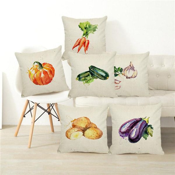 watercolor vegetables pattern cushion cover linen family sofa car seat home decorative throw pillow case 45x45cm a0021 cushion/decorative
watercolor vegetables pattern cushion cover linen family sofa car seat home decorative throw pillow case 45x45cm a0021 cushion/decorative