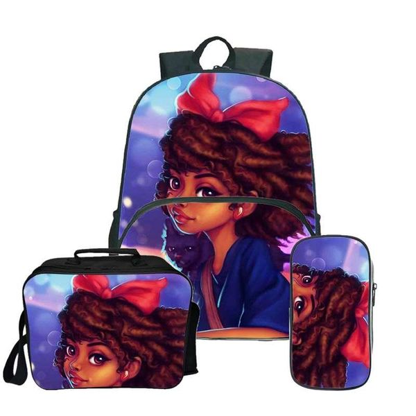backpack afro girl magic student book bag black african american women school bags 3pcs/set for kids elementary children bookbag
backpack afro girl magic student book bag black african american women school bags 3pcs/set for kids elementary children bookbag