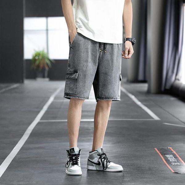 men's jeans denim shorts men pants male casual loose fashion trousers vintage stretch waist comfort, Blue
men's jeans denim shorts men pants male casual loose fashion trousers vintage stretch waist comfort, Blue