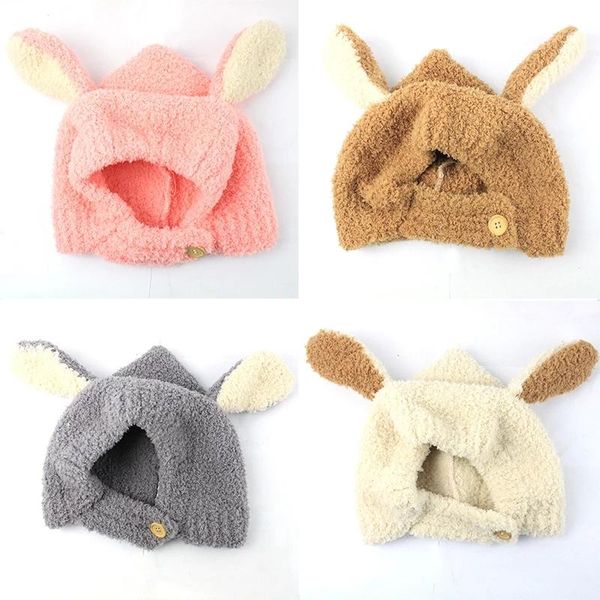 caps & hats soft fleece baby hat knitted winter cute long ears cartoon bonnet infant accessories children cap warm for kids, Yellow
caps & hats soft fleece baby hat knitted winter cute long ears cartoon bonnet infant accessories children cap warm for kids, Yellow