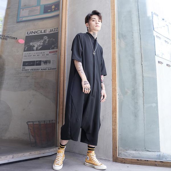 men's pants 2022 black jumpsuit nine-point loose personality stage performance harem hairdresser plus size
men's pants 2022 black jumpsuit nine-point loose personality stage performance harem hairdresser plus size