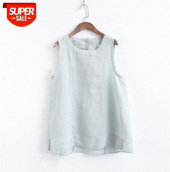 234-0400 retro literary fan back button cotton and linen vest women's summer casual sleeveless t-shirt loose #2r2i, Black;gray
234-0400 retro literary fan back button cotton and linen vest women's summer casual sleeveless t-shirt loose #2r2i, Black;gray