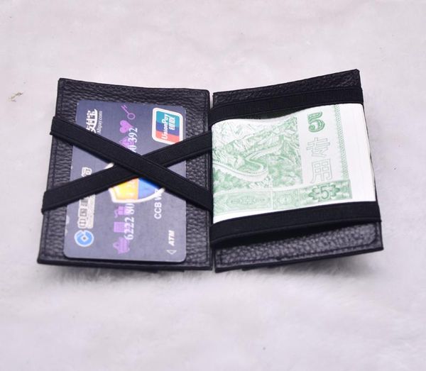 card holders genuine leather magic wallets fashion men money clips purse cash holder, Brown;gray
card holders genuine leather magic wallets fashion men money clips purse cash holder, Brown;gray