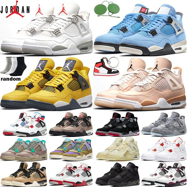 jumpman 4s 4 white oreo university blue basketball shoes shimmer black cat what the taupe haze sail fire red orange metallic sports sneakers
jumpman 4s 4 white oreo university blue basketball shoes shimmer black cat what the taupe haze sail fire red orange metallic sports sneakers