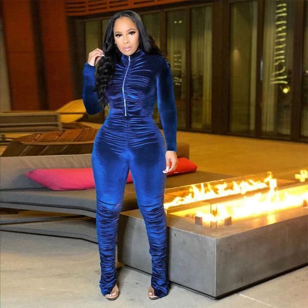 women's tracksuits two-piece pleated female autumn and winter fashion casual suit, Gray
women's tracksuits two-piece pleated female autumn and winter fashion casual suit, Gray