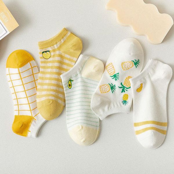 socks & hosiery 2021 spring and summer women's yellow fruit boat embroidered leisure plaid, Black;white
socks & hosiery 2021 spring and summer women's yellow fruit boat embroidered leisure plaid, Black;white