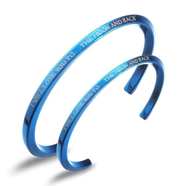 cuff jhsl romantic couples women men bracelets bangles stainless steel black blue color valentine's day gfit fashion jewelry, White
cuff jhsl romantic couples women men bracelets bangles stainless steel black blue color valentine's day gfit fashion jewelry, White