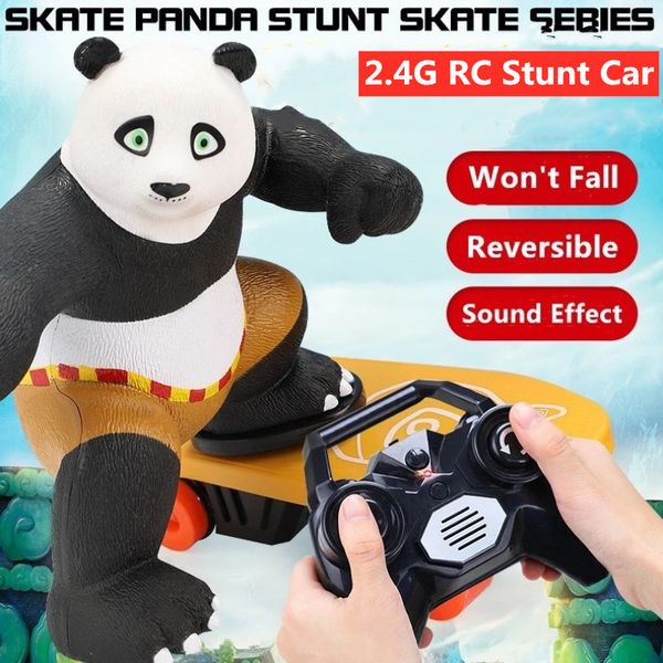 high simulation rc stunt scooter toy with simulation sound effect 3d flips rotation slide walking panda design 2.4g robot toys
high simulation rc stunt scooter toy with simulation sound effect 3d flips rotation slide walking panda design 2.4g robot toys