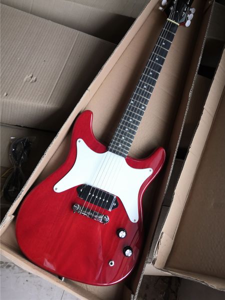 double cutaway red electric guitar chrome hardware mahogany body rosewood fretboard with shell inlay hh pickups
double cutaway red electric guitar chrome hardware mahogany body rosewood fretboard with shell inlay hh pickups